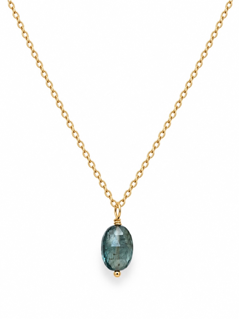 ALN3 Green Kyanite Oval